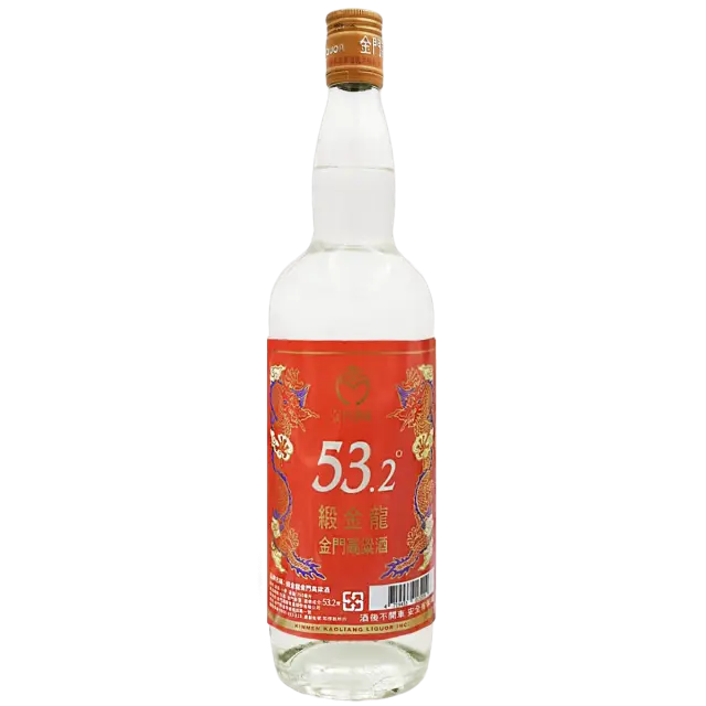 金門高粱酒53.2度(緞金龍)