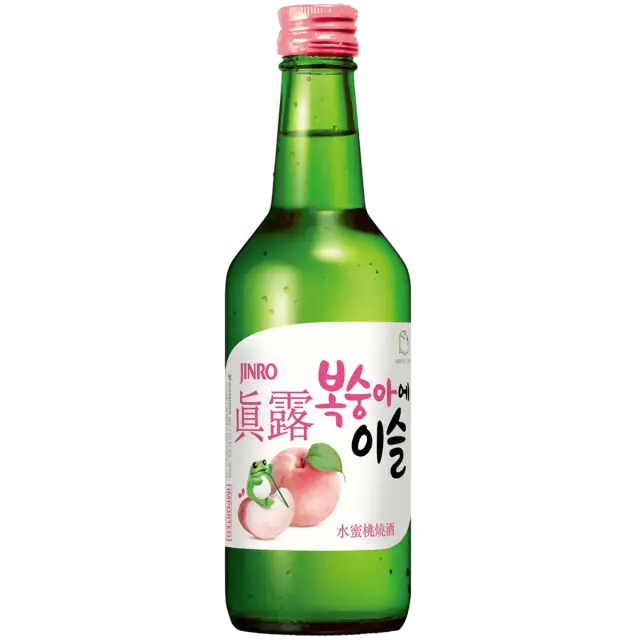 真露水蜜桃燒酒
