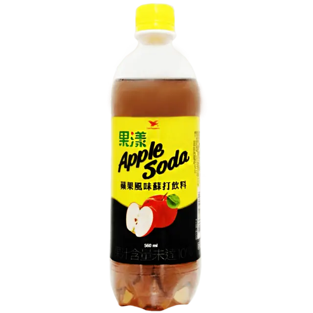 統一果漾蘋果風味蘇打飲料 (24入)