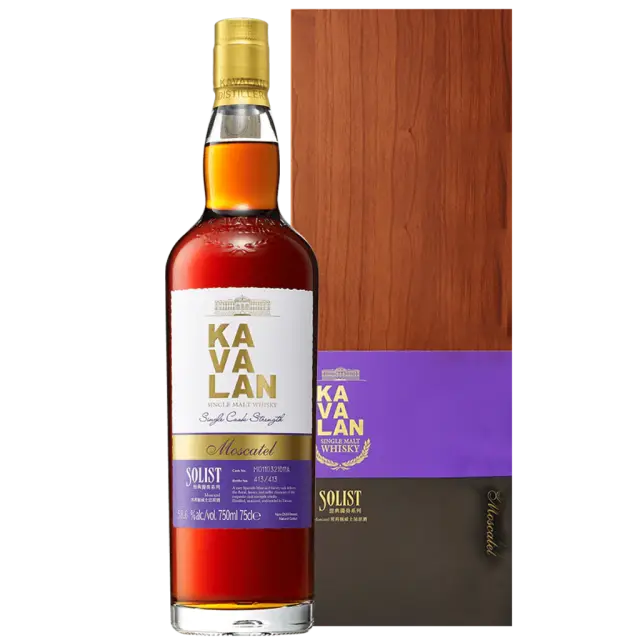 噶瑪蘭經典獨奏威士忌原酒(MOSCATEL雪莉桶)