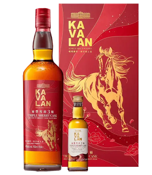 噶瑪蘭層豐雪莉三桶單一麥芽威士忌禮盒