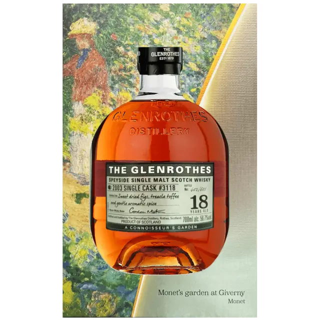 格蘭路思2003年單一麥芽威士忌(單桶原酒3118)