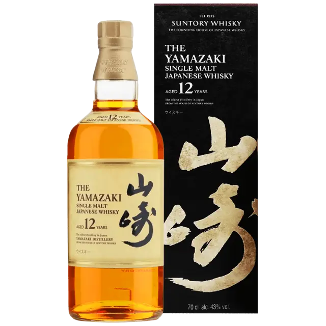 山崎12年單一麥芽威士忌(QR貼紙)