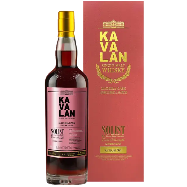噶瑪蘭經典獨奏威士忌原酒(馬德拉桶)